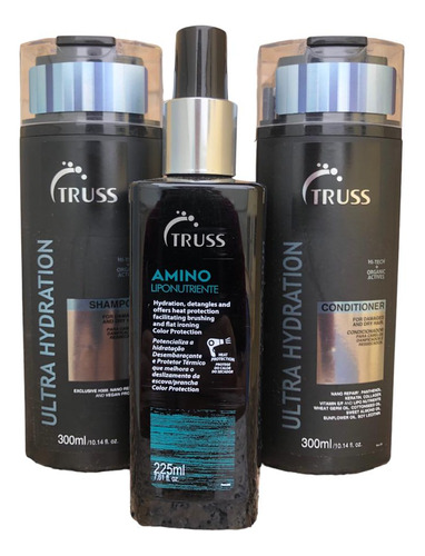 Truss Ultra Hydration Shampoo Condicionado 300ml Amino 225ml