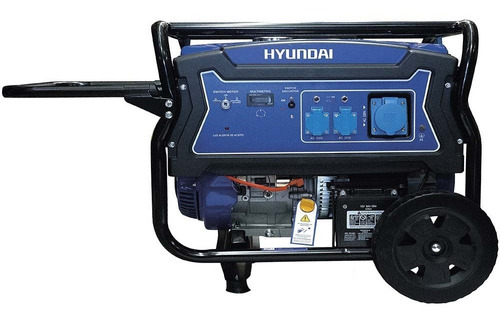 Generador Hyundai HYG9250E Gasolina 6/6,5 Kw P. Electrica Monofásico