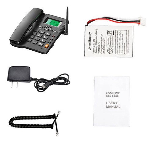 Telefone Fixo Gsm Chamada Telefônica Alarme Telefônico 2g Of