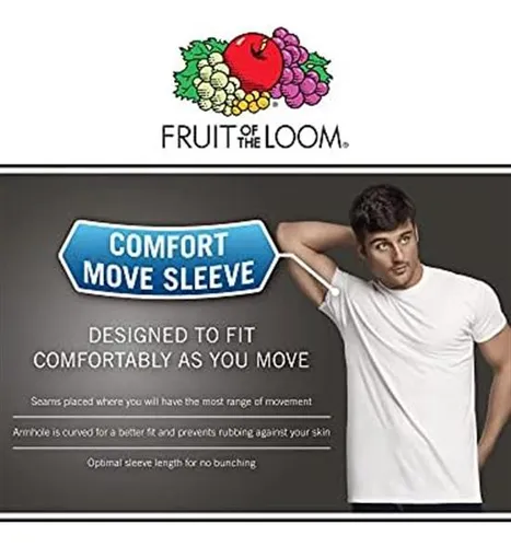 Fruit Of The Loom Camiseta Con Cuello En V De Talla Alta Par