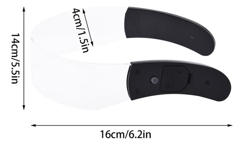 Gafas Das Visera Led Que Las Gafas Futuristas Gafas De Sol G