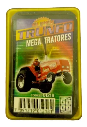 Jogo Super Trunfo Mega Tratores Antigo