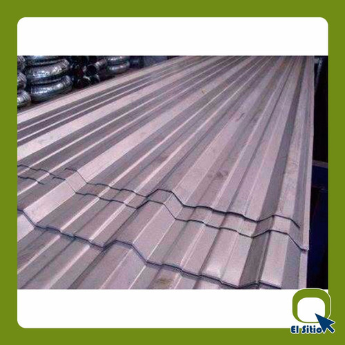 Chapa Calibre 30alum Acanalada 1mtutil Trapezoidal Importada