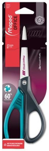 Tijeras Essentials azul turquesa de 21 cm - Maped Office