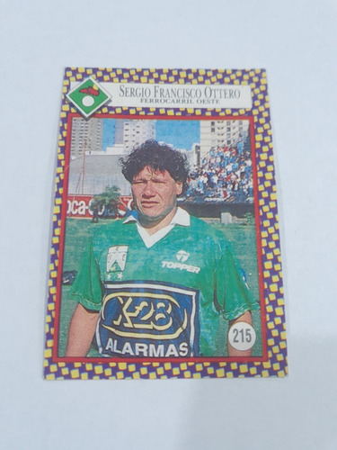 Figurita Futbolmania 93 Num 215 Ottero Ferro