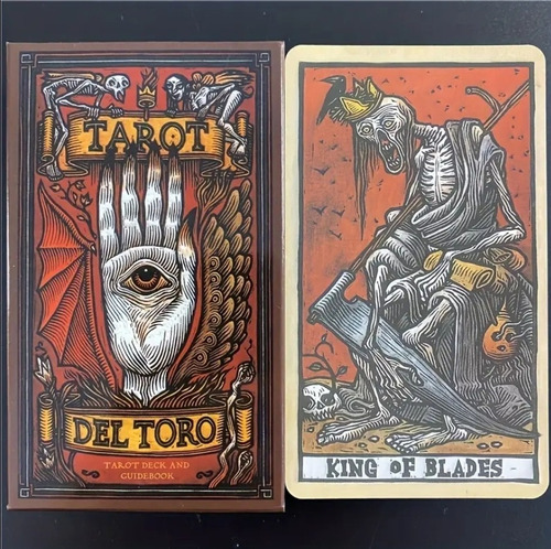 Cartas Tarot Guillermo Del Toro + Paño De Lectura
