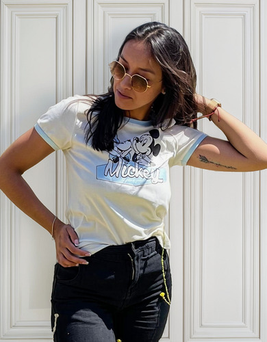 Polera Mujer Diseño Disney Excelente Calidad
