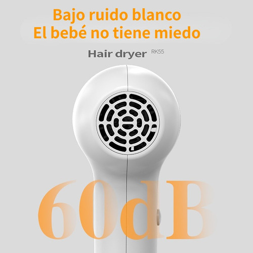 Secador Pelo Inteligente A Temperatura Constante Para Bebés