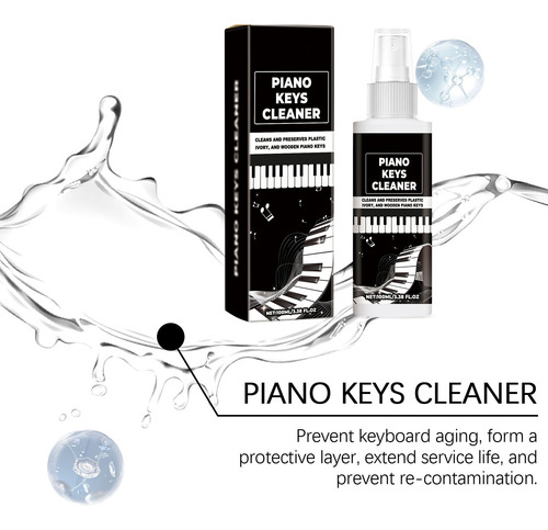 El Limpiador De Teclas De Piano De 100 Ml Limpia Las Manchas