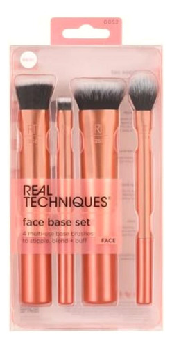 Real Techniques Face Base Makeup Brush Kit, For Concealer,