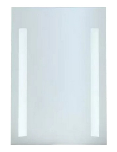 Espejo Para Baño Rectangular 50 X 70 Cm Con Luz Led