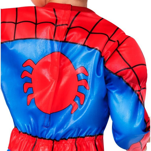 Imagen 5 de 7 de Disfraz Spiderman Hombre Araña Bebe Niño Talla 3-4 Original