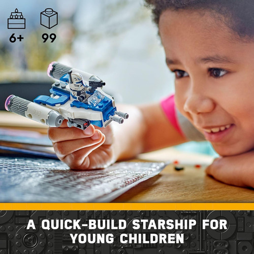Microfi Lego Star Wars: The Clone Wars Captain Rex Y-wing...