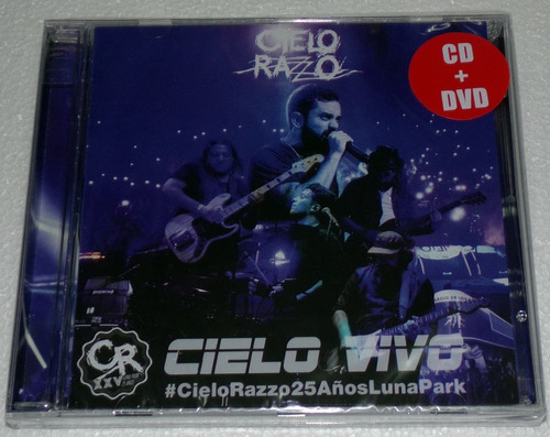 Cielo Razzo Cielo Vivo En Luna Park Cd+dvd Nuevo Kktus