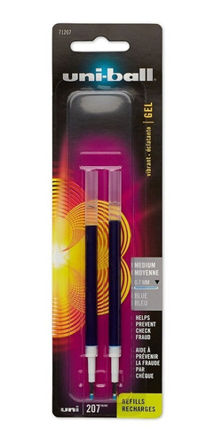 Recarga Tinta Uni-ball 0.7mm Azul (71207pp) [2un.]