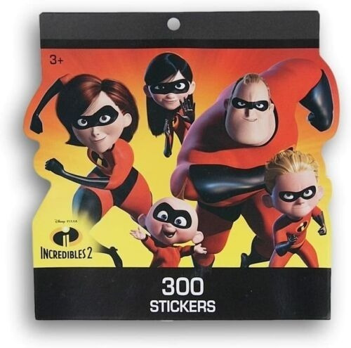 Incredibles 2 -300 Stickers