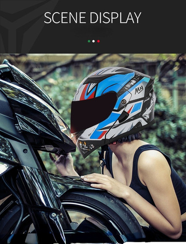 Casco Motocicleta Bluetooth Multi-modular 1