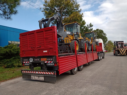 Pala Cargadora 3tn Balde 2m3 4x4 Y Garra Forestal - Cummins