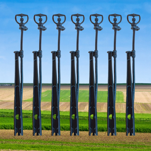 10 Micro Aspersor Com Harte De 40 Cm Irrigação Mangueira