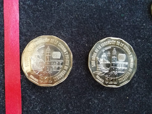 Moneda De Veracruz 500 Años, Soldado Y Octavio Paz