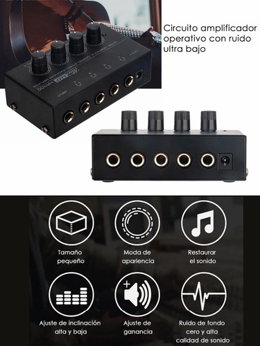 . Preamplificador De Audífonos Behringer Ha400 Envío Complet