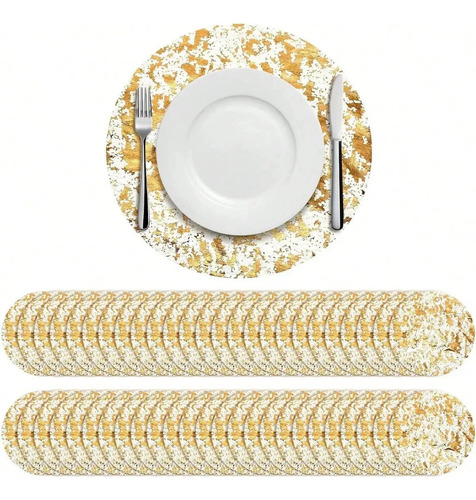 50 Manteles Individuales Desechables Para Decoración Del Hog