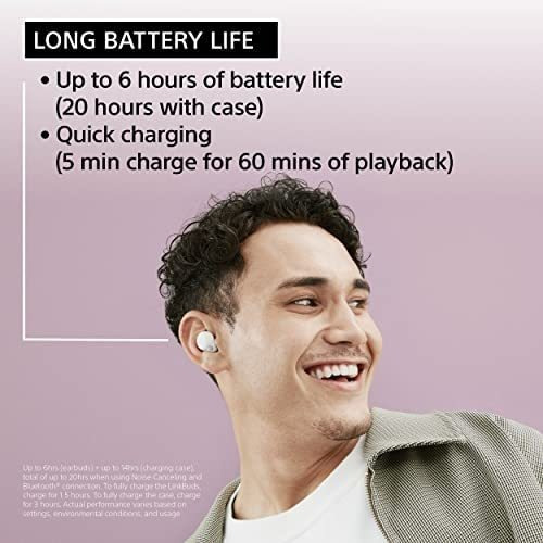 Imagen 8 de 12 de Auriculares Sony Linkbuds S Truly Wireless Con Cancelación D