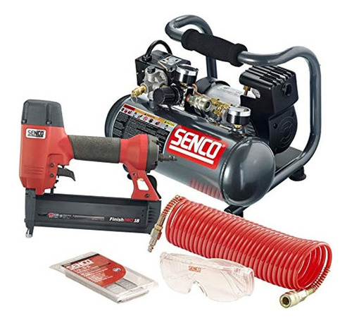 Senco Pc0947 18gauge Brad Nailer Compressor Combo Kit