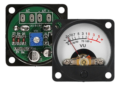 ... Vu Meter 2 Pcs Panel Vu Meters Warm Back Light Analog Db