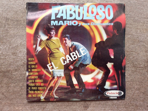 Disco Lp Mario Y Sus Diamantes - Fabuloso (198?) R25