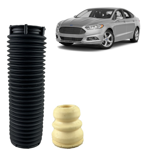 Kit Batente Coifa Dianteiro Para Ford Fusion 2013 Em Diante