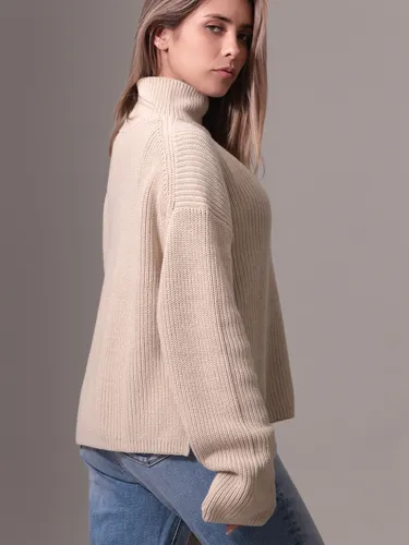 Sweater Chunky Loose Beige Calvin Klein