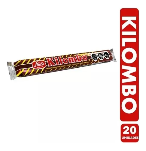 Chocolate Kilombo Fruna 20 Unidades