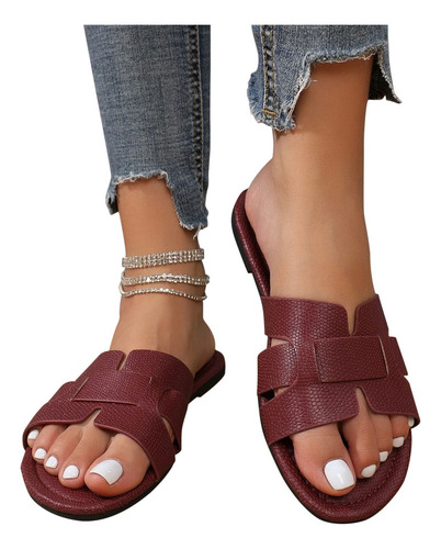 Zapatillas Casuales Antideslizantes Con Punta Para Mujer, Za