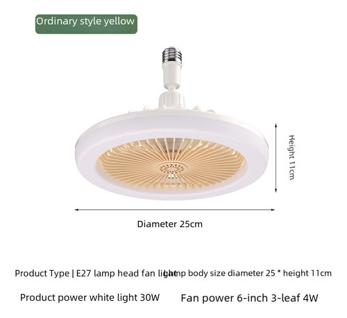 Ventilador Led Con Aromaterapia