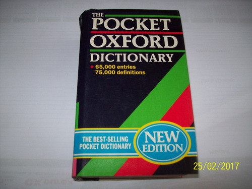 The Pocket Oxford Dictionariy -1992