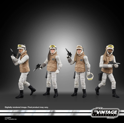 Conjunto De Bonecos De Ação Star Wars The Vintage Collection