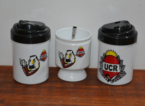 Set: Mate: Azucarera - Yerbera Bombi - Ucr Alfonsin