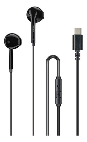 Audifonos Awei Pc-7 In Ear Tipo C Negro