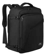 Mochila De Viaje Impermeable Antirrobo Grande Mochila Avion Mochila Economica Equipaje De Mano De 10 Kg Aprobado Por Avión Para Hombre Y Mujer 1159 40 L Color Negro Matein, Regalo Para Hombre