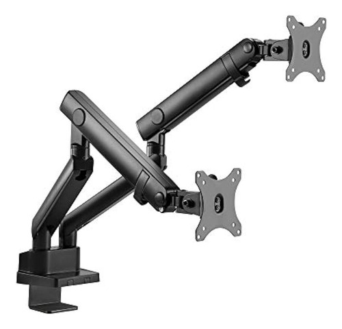 Siig Soporte De Brazo Mecánico De Aluminio Para Monitor Dual