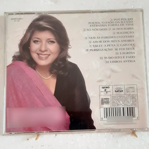 Cd - Roberta Miranda - Tudo Isto É Fado (Usado)