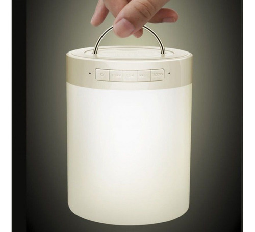 Luminária De Mesa Led Com Bluetooth