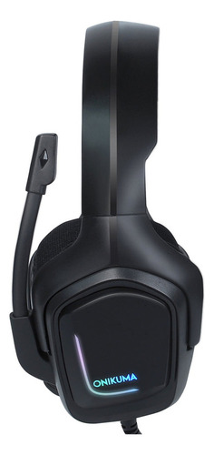 Audífono Gamer Onikuma Con Microfono K20 Negro Rgb