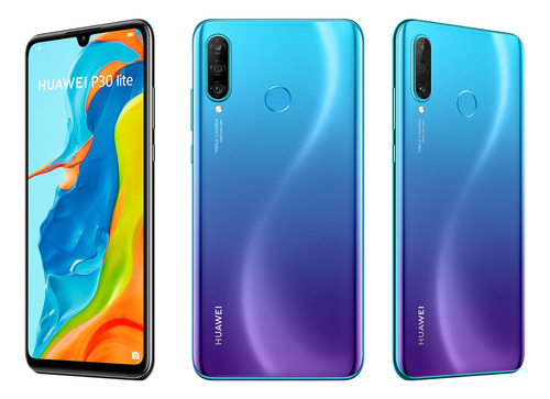 Huawei P30 Lite Dual Sim 128 Gb Azul Pavo Real 4 Gb Ram