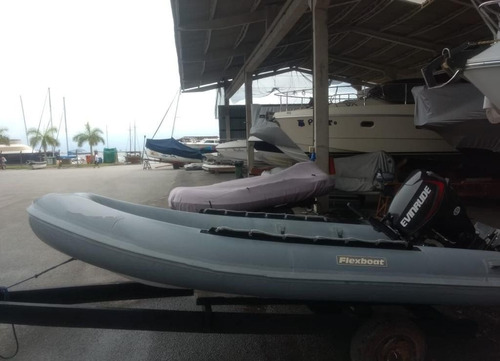 Flexboat Sr 12 Lx Evinrude 30 Hp E-tec