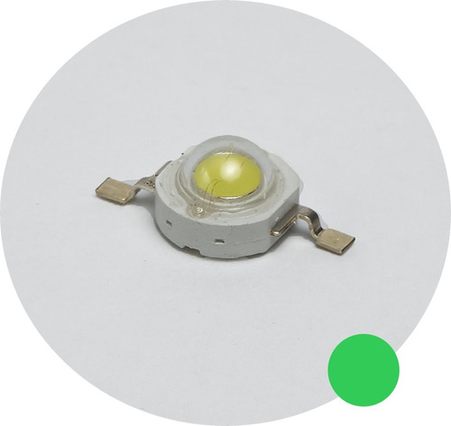 1 Led De Potencia 1w  Verde