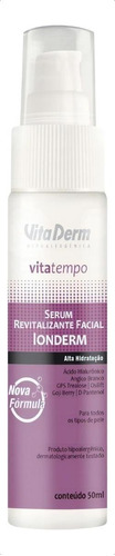 Sérum Revitalizante Facial Ionderm Vita Tempo Vita Derm 50m