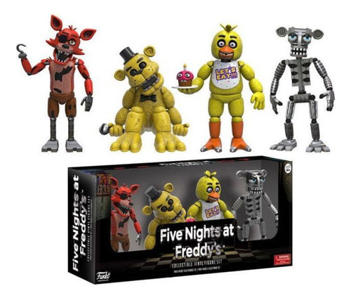 Juego De 4 Unidades De Five Nights At Freddy, Bonitas Maquet