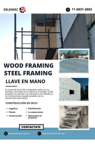 Casas Sistema Llave En Mano Steel Framing Precio M2
